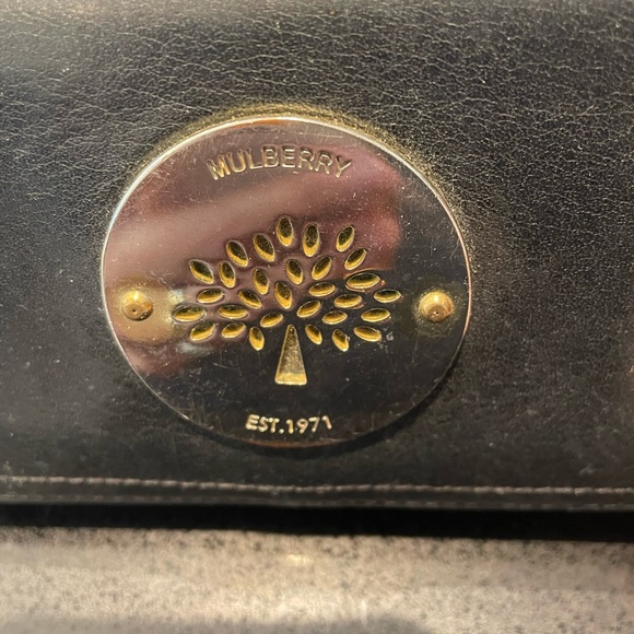 Mulberry black wallet daira smooth leather - Picture 5 of 11